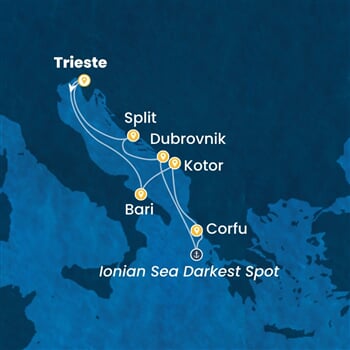 Trasa plavby CDE-TRS07A0Y
