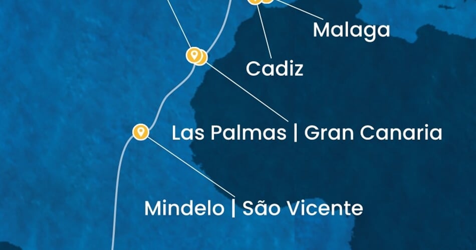 Trasa plavby CDI-BCN16A0O
