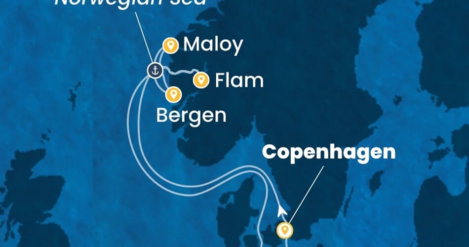 Trasa plavby CDI-CPH07A3G