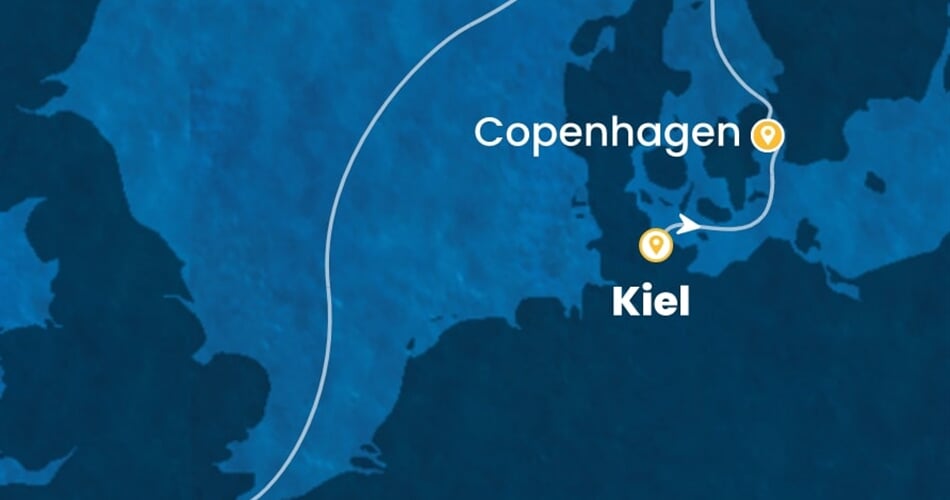 Trasa plavby CDI-KEL04A05