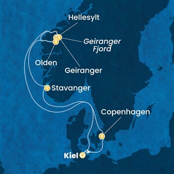 Trasa plavby CDI-KEL07A38