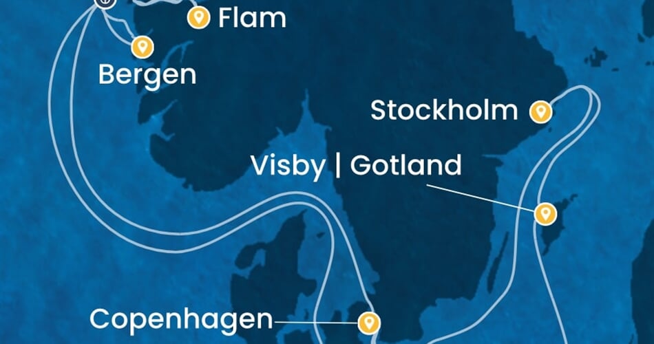 Trasa plavby CDI-KEL14A05