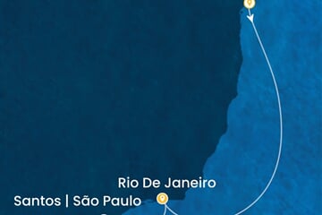 Costa Diadema - Brazílie (Salvador de Bahia)