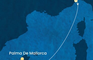 Costa Diadema - Itálie, Španělsko (ze Savony)