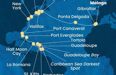 Costa Fascinosa - Španělsko, Velká Británie, Portugalsko, Kanada, USA, ... (z Malagy)