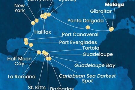 Costa Fascinosa - Španělsko, Velká Británie, Portugalsko, Kanada, USA, ... (z Malagy)