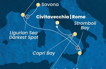 Costa Fascinosa - Itálie (z Civitavecchie)