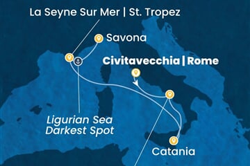 Costa Fascinosa - Itálie (z Civitavecchie)