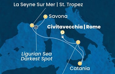 Costa Fascinosa - Itálie (z Civitavecchie)