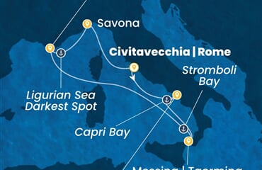 Costa Fascinosa - Itálie (z Civitavecchie)