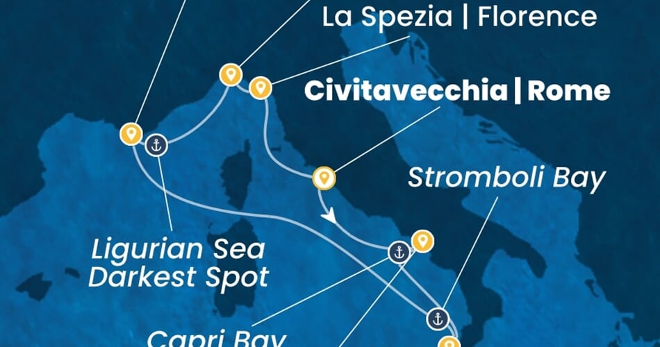 Trasa plavby CFS-CIV07AD1