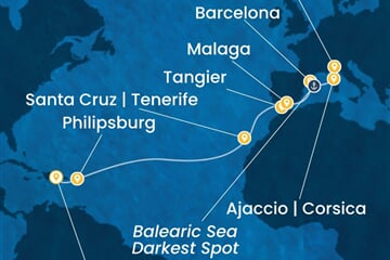 Costa Fascinosa - Dominikán.rep., Maroko, Španělsko, Francie (z La Romana)
