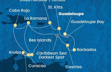 Costa Fascinosa - Nizozemské Antily, Dominikán.rep. (Pointe-a-Pitre)