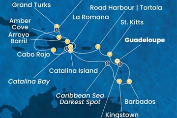 Costa Fascinosa - Nizozemské Antily, Dominikán.rep., Turks a Caicos, Sv.Vincenc a Grenadiny (Pointe-a-Pitre)