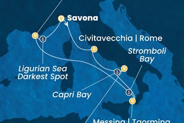 Costa Fascinosa - Itálie (ze Savony)