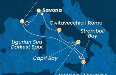 Costa Fascinosa - Itálie (ze Savony)