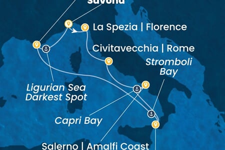 Costa Fascinosa - Itálie (ze Savony)