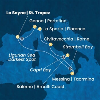 Trasa plavby CFS-YNE07A2K