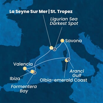 Trasa plavby CFS-YNE07A34