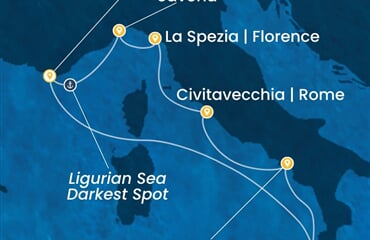 Costa Fascinosa - Itálie (Saint Tropez)