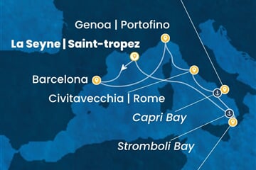 Costa Fascinosa - Španělsko (Saint Tropez)