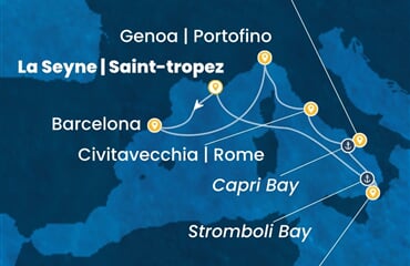 Costa Fascinosa - Španělsko (Saint Tropez)