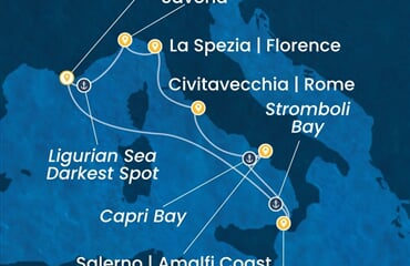 Costa Fascinosa - Itálie (Saint Tropez)