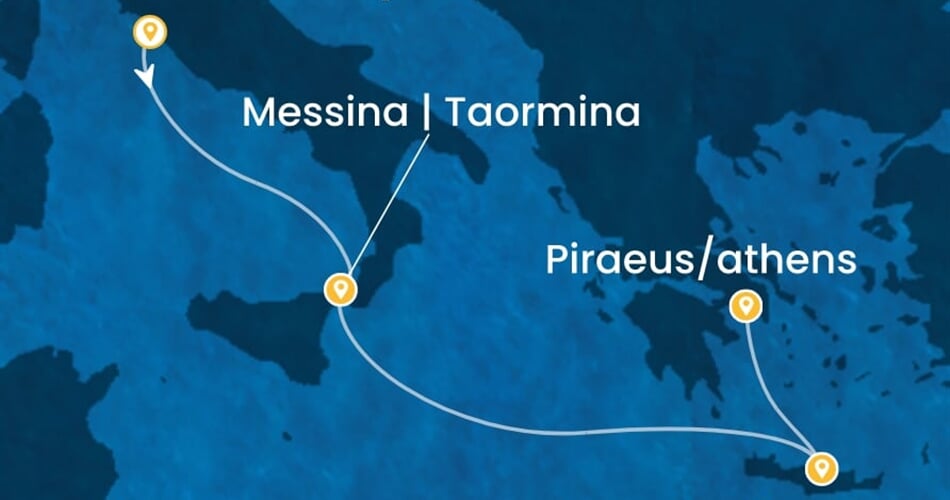 Trasa plavby CPA-CIV04A12