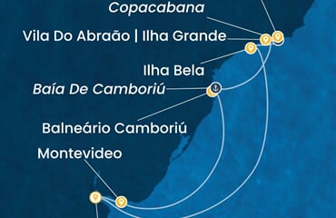 Costa Serena - Argentina, Uruguay, Brazílie (Buenos Aires)