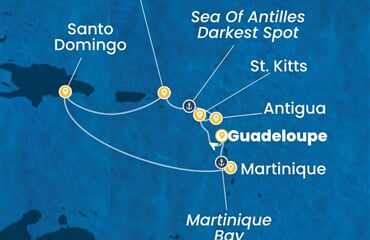 Costa Serena - Nizozemské Antily, Dominikán.rep. (Pointe-a-Pitre)