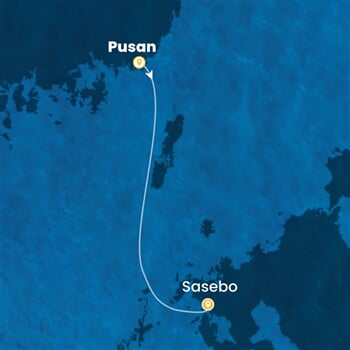 Trasa plavby CSE-PUS01A0E