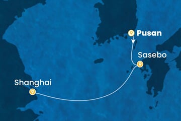 Costa Serena - Jižní Korea, Japonsko, Čína (Pusan)