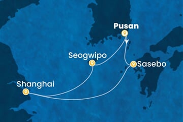 Costa Serena - Jižní Korea, Japonsko, Čína (Pusan)