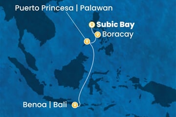Costa Serena - Filipíny, Indonésie (Subic Bay)
