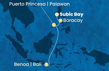 Costa Serena - Filipíny, Indonésie (Subic Bay)