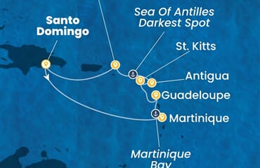 Costa Serena - Dominikán.rep., Nizozemské Antily (Santo Domingo)