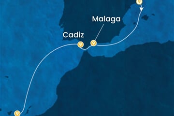 Costa Smeralda - Španělsko (z Barcelony)