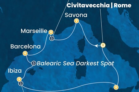 Costa Smeralda - Itálie, Francie, Španělsko