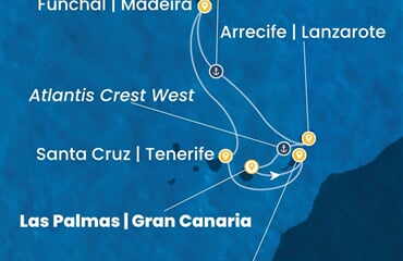 Costa Smeralda - Španělsko, Portugalsko (Gran Canaria)