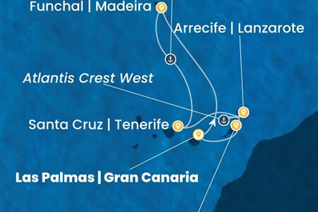 Costa Smeralda - Španělsko, Portugalsko (Gran Canaria)