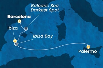 Costa Smeralda - Španělsko, Itálie (z Barcelony)