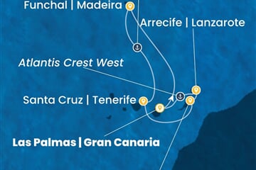 Costa Smeralda - Španělsko, Portugalsko (Gran Canaria)