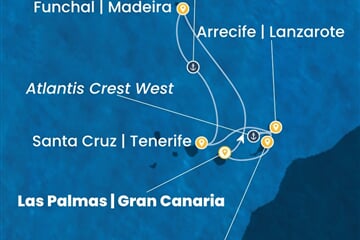 Costa Smeralda - Španělsko, Portugalsko (Gran Canaria)