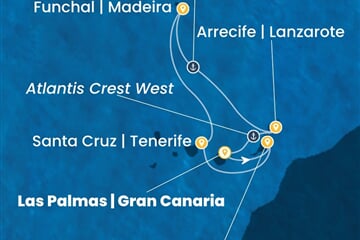 Costa Smeralda - Španělsko, Portugalsko (Gran Canaria)