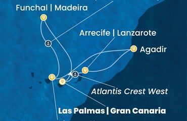 Costa Smeralda - Španělsko, Portugalsko, Maroko (Gran Canaria)