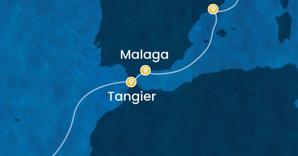 Trasa plavby CSM-MRS06A3G