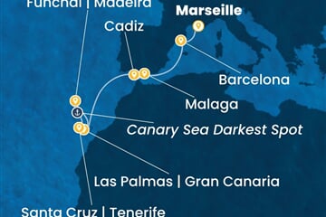 Costa Smeralda - Francie, Španělsko, Portugalsko (z Marseille)
