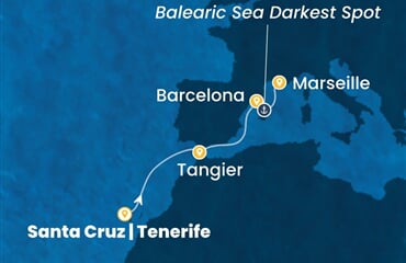 Costa Smeralda - Maroko, Španělsko, Francie (Santa Cruz de Tenerife)