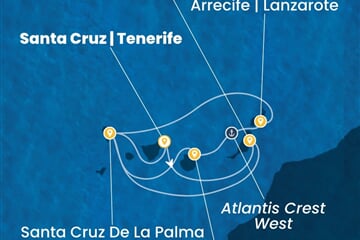 Costa Smeralda - Španělsko (Santa Cruz de Tenerife)