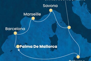 Costa Toscana - Španělsko, Itálie, Francie (Palma de Mallorca)